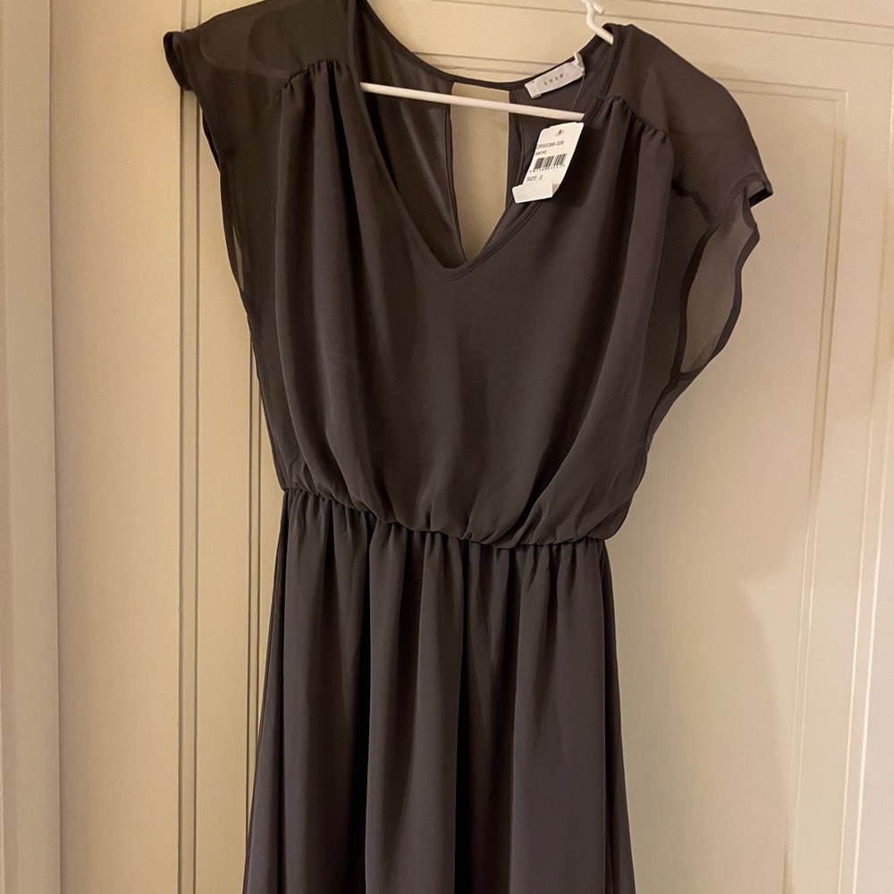 Gray dress